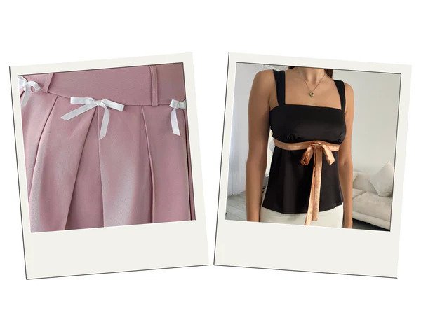Custom Ribbons for Women's Apparel | XZ Apparel